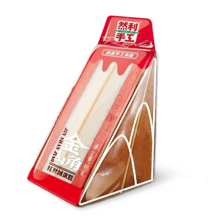 然利 红丝绒蛋糕 95g | RANLI Baked Cake Red Velvet Flavor 95g