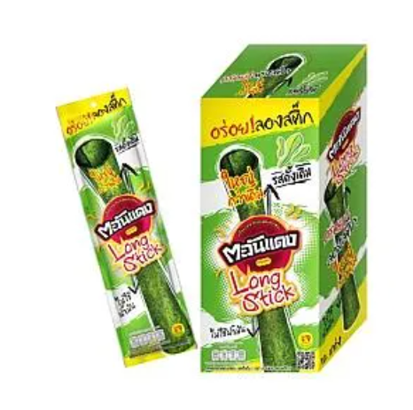 TAWANDANG Crispy Seaweed Stick Original Flavor 2.5g/unit | 红太阳 香脆海苔棒 原味 2.5g/根