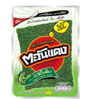 红太阳 香脆海苔片 原味 6g*9 | TAWANDANG Crispy Seaweed Sheet Original Flavor 6g*9