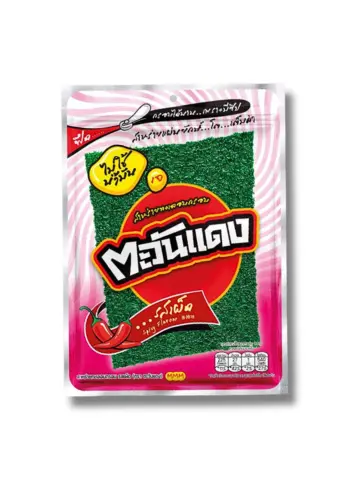 TAWANDANG Crispy Seaweed Sheet Spicy Flavor 6g | 红太阳 香脆海苔片 香辣味 6g