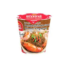 NOODLE KING 速食粉丝 香菇味 碗装 60g | NOODLE KING Instant Glass Noodles Shiitake Flavor Cup 60g