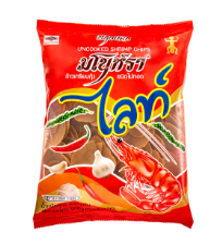 MANORA Fried Shrimp Chips Light Spicy Flavor 60g | MANORA 虾片 轻辣味 60g