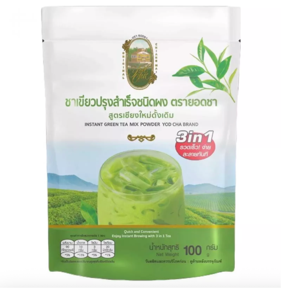 YOD CHA 三合一绿茶粉 500g | YOD CHA 3in1 Green Tea Mix Powder 500g