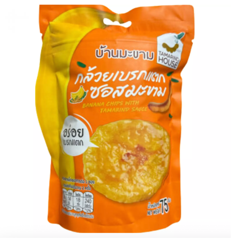 TAMARIND HOUSE 香蕉片配罗望子酱 75g | TAMARIND HOUSE Banana Chip With Tamarind Sauce 75g