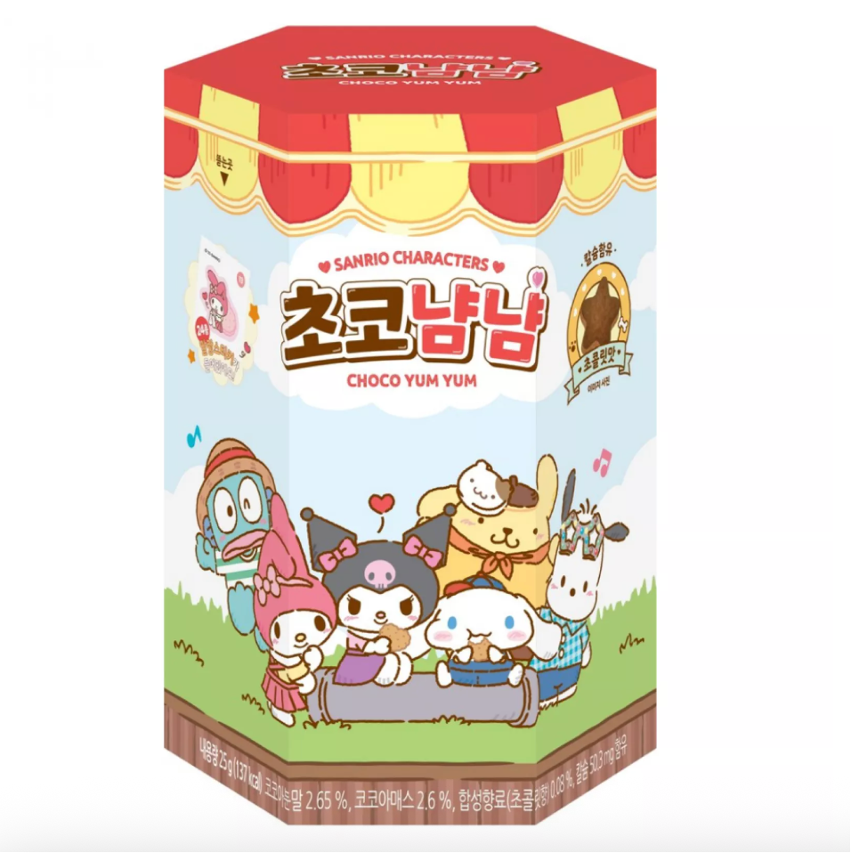DOUBLE PANDA 三丽鸥饼干 巧克力味 25g | DOUBLE PANDA Sanrio Biscuit Chocolate Flavor 25g