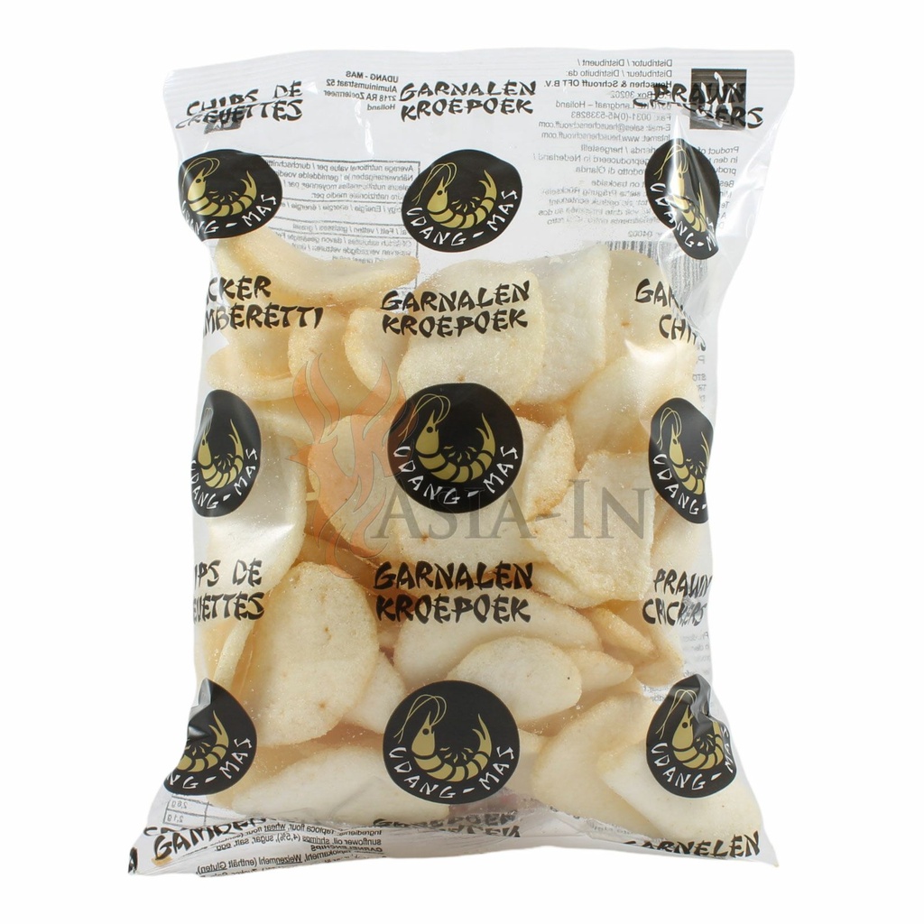 UDANG MAS  原味 虾片 80g | UDANG MAS ORIGINAL Prawn Crackers Fried 80g 