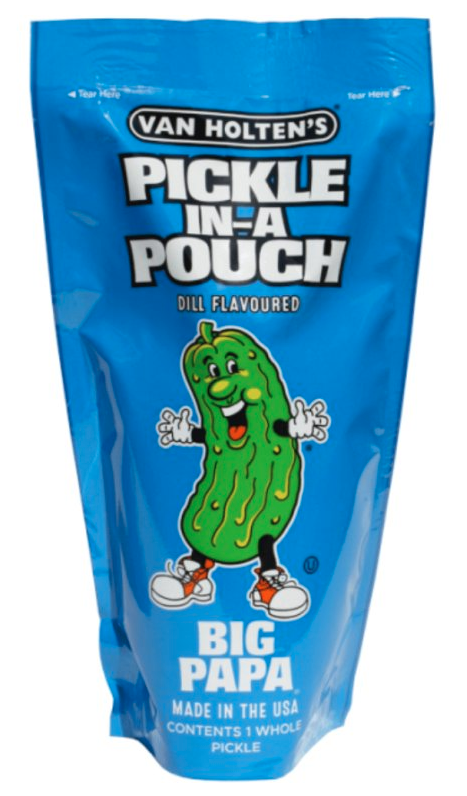 VAN HOLTEN'S Big Papa Pickle In-A Pouch Dill Flavor 306g | VAN HOLTEN'S  袋装泡菜 莳萝味 306g