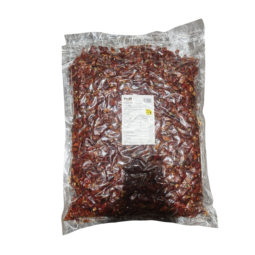 Dried Chili Sliced 1kg | 满天星 辣椒段 1kg