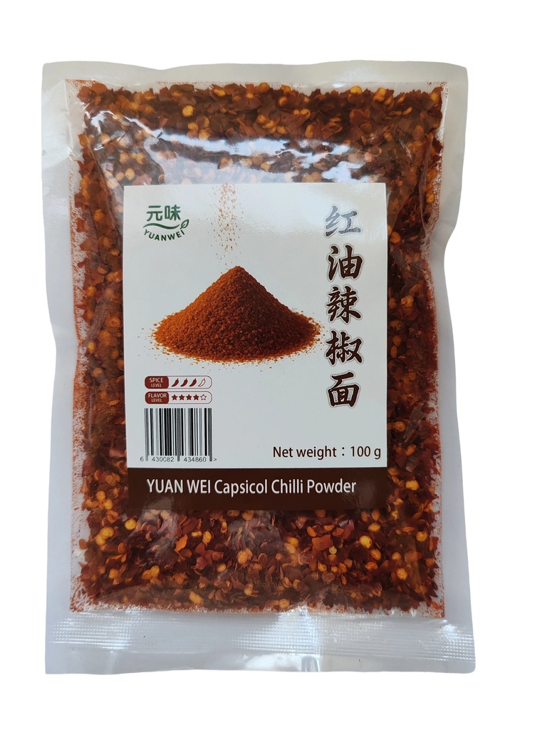 元味  红油辣椒面 100g | YUAN WEI Capsicol Chilli Powder 100g 