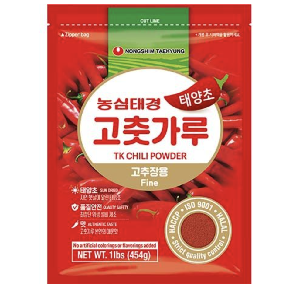 NONGSHIM Red Pepper Powder Fine 454g | 农心 细磨辣椒粉 454g