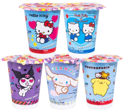 CHO CHO 三丽鸥米酥巧克力限量版 15g | CHO CHO Sanrio Meises & Chocolate Choco Snack Limited Edition 15g