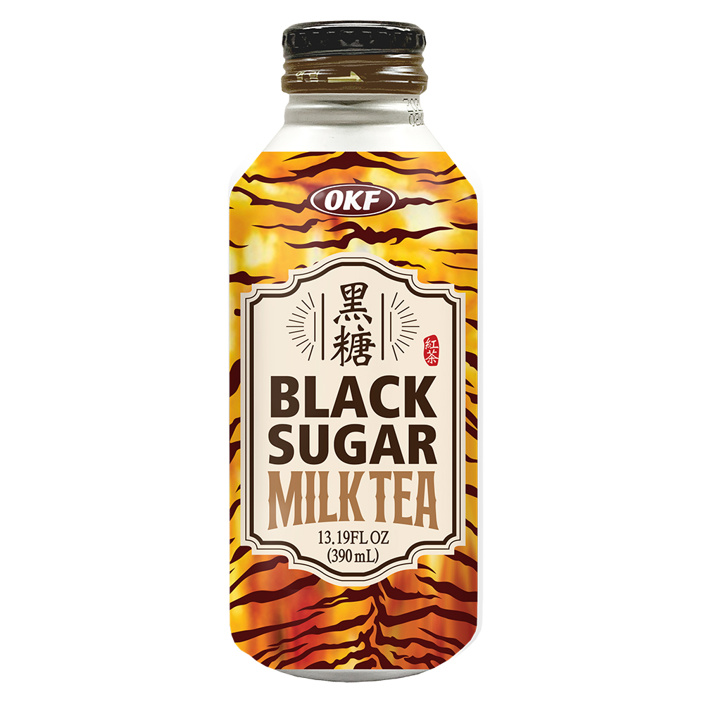 OKF 黑糖奶茶饮品 390ml | OKF Black Sugar Milk Tea Drink 390ml 
