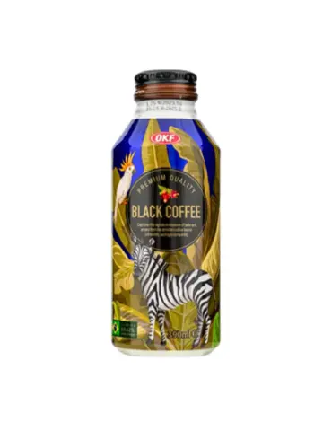 OKF Premium Black Coffee Drink 390ml | OKF 精品黑咖啡饮品 390ml