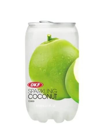 OKF Hiilihapotettu kookosjuoma 350ml｜气泡水 椰子味 350ml