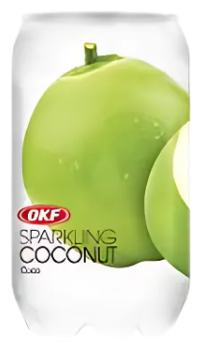 OKF Sparkling Coconut Drink 350ml｜OKF 气泡水 椰子味 350ml
