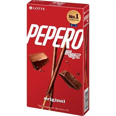 LOTTE Pepero巧克力棒 47g | LOTTE Pepero Sticks Original New Jeans 47g