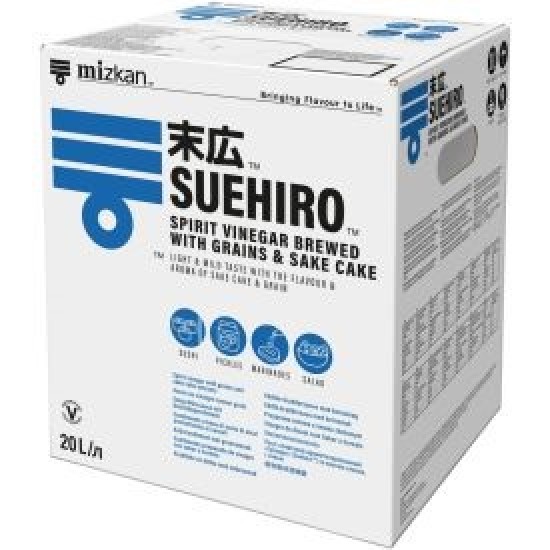Mizkan Suehiro Vinegar 20L (White box)| Mizkan 寿司醋 20L 白箱