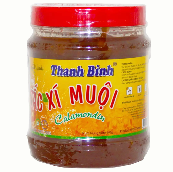 Suolattu kumkvatti-tahnasose 900g | THANH BINH 盐渍金桔酱汁 900g