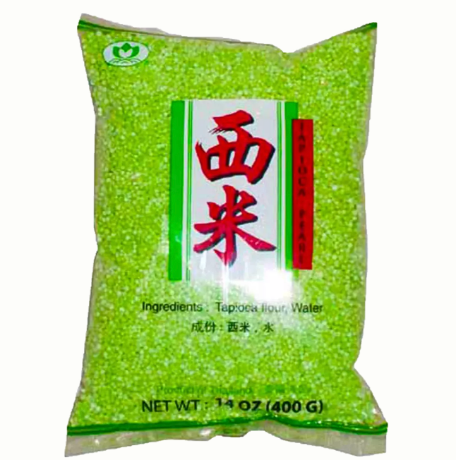 Lotus Tapiokahelmipallerot Pandan-maku 400g | LOTUS 西米 香兰味 400g