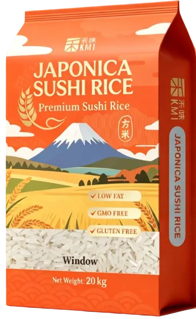 KMI Japonica Sushi Rice 20kg  | KMI 日式寿司米 20kg/包