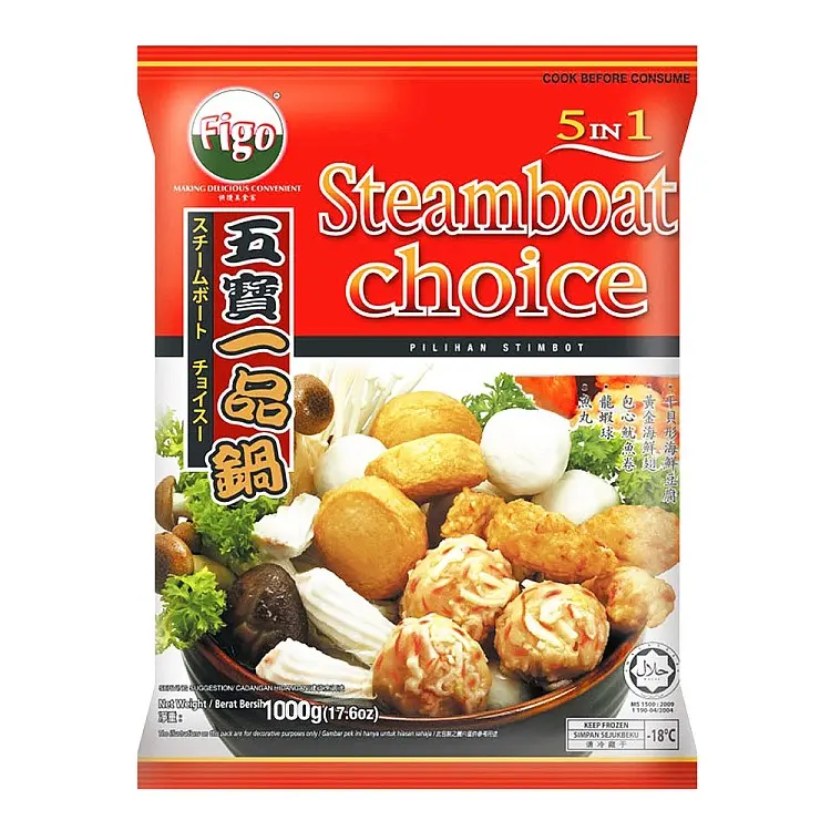 FIGO Hotpot-sekoitus 5in1 1kg | FIGO 五宝一品锅 1kg