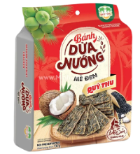 VN Coconut Cracker Banh Dua Nuong Sesame Flavor 135g | VN 椰子脆片零食 芝麻味 135g
