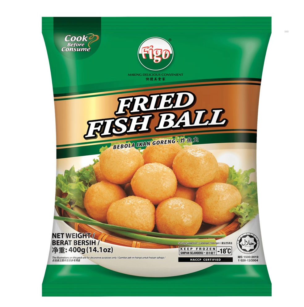 FIGO 炸鱼丸 400g | FIGO Fried Fish Ball 400g