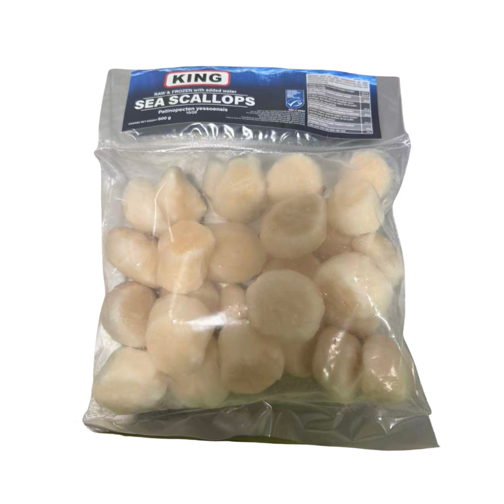 日本产 证书 带子 10/20 1kg 净重800g | JP Scallops 10/20 1kg Net 800g