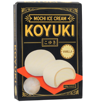 KOYUKI Mochi -jäätelö, musta seesami 180g | KOYUKI 麻薯冰淇淋 黑芝麻味 180g
