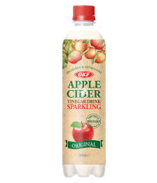OKF Omenaviinietikka-kuplajuoma 500ml｜苹果醋气泡饮 500ml
