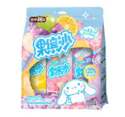YJPZ Cinnamoroll Hyytelö Sekoitettu maku 400g | YJPZ 可吸果冻 混合味 400g