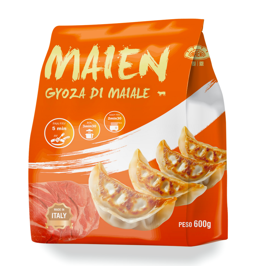 麦恩 日式猪肉煎饺 600g | MAIEN Frozen Japanese Pork Pan-Fried Dumplings 600g