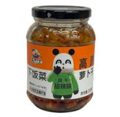 饭扫光 高原风干萝卜 甜辣味 300g | FSG Highland Air-Dried Radish Sweet Spicy Flavor 300g