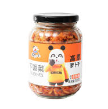 FSG Ylänköalueen ilmakuivattu retiisi Mausteisen tulinen (mala) 300g | 饭扫光 高原风干萝卜 麻辣味 300g