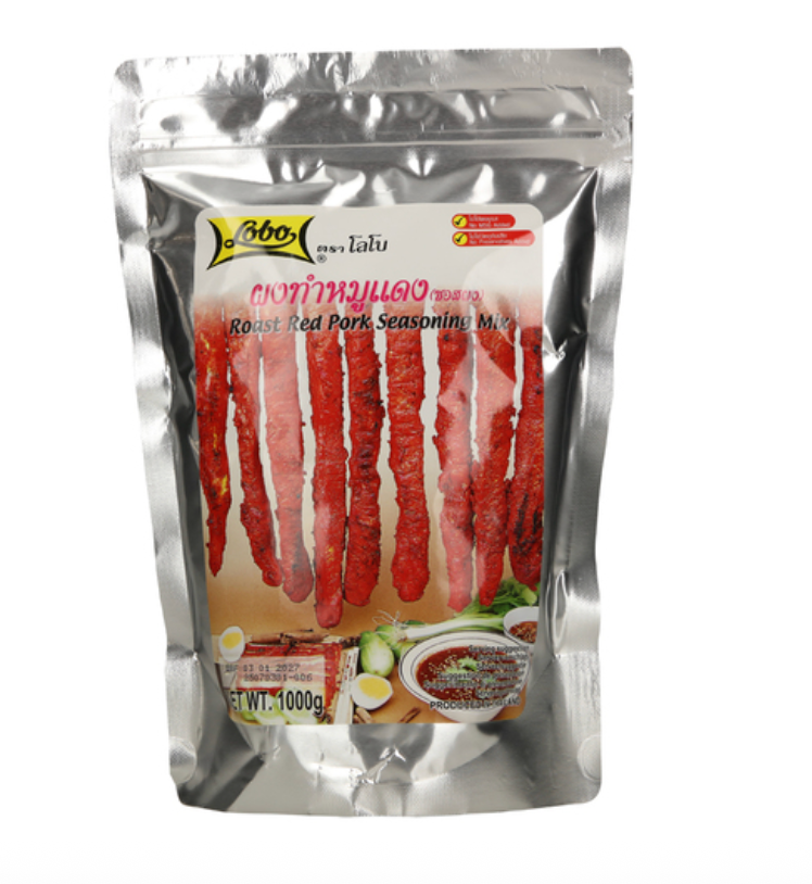 LOBO paahdetun punaisen possun mausteseos 1kg | LOBO 叉烧调味料 1kg