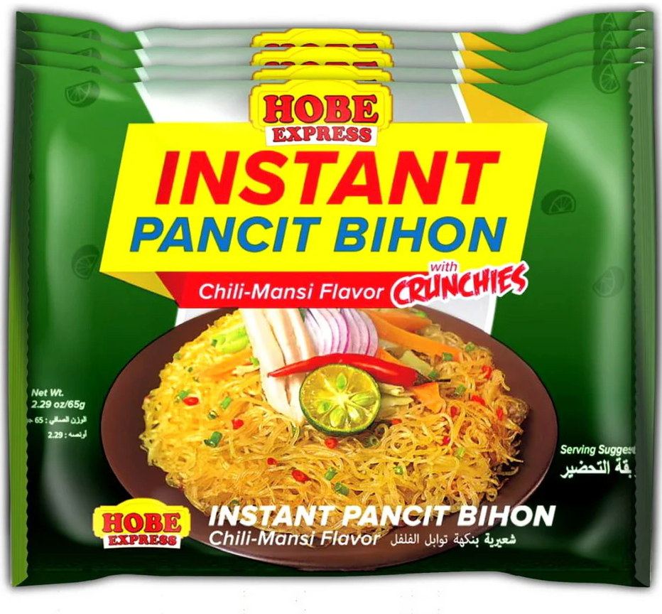 HOBE Express pikanuudelit (riisinuudelit), chilimansin maku Flavor 65g | HOBE 即食米粉 酸辣柑橘味 65g