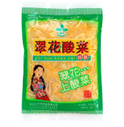 CUIHUA viipaloitu hapan sinappikaali 300g | 翠花 酸菜丝 300g