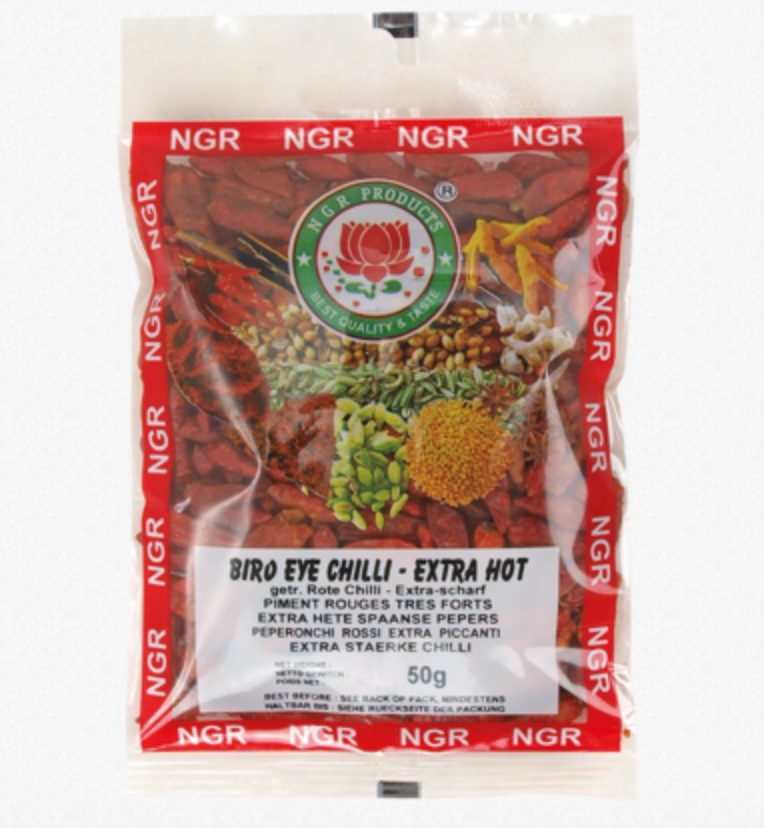NGR linnunsilmächili 50g | NGR 鸟眼辣椒 50g 