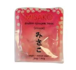 MISAKO sushi-inkivääri, vaaleanpunainen 90g | MISAKO 寿司姜片 粉色 90g