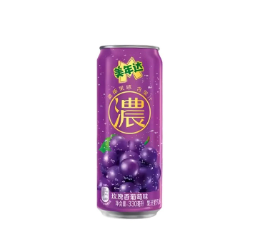 美年达 玫瑰葡萄味 汽水 330ml | MIRINDA Rose Grape Flavor 330ml 