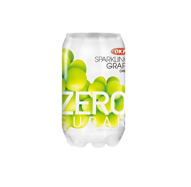 OKF 零糖气泡水 葡萄味 350ml | OKF Sparkling Drink Zero Sugar Grape Flavor 350ml