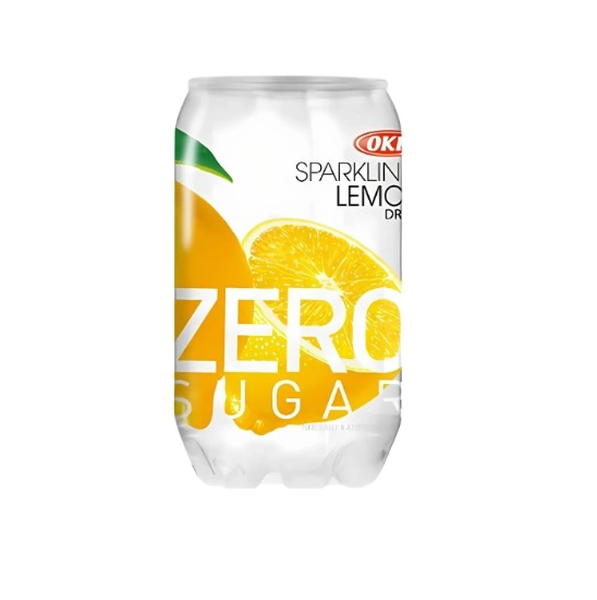 OKF 零糖气泡水 柠檬味 350ml | OKF Sparkling Drink Zero Sugar Lemon Flavor 350ml