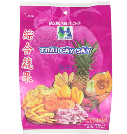 MINH PHAT Crispy Mixed Fruit Chips 200g | MINH PHAT 综合蔬果干 200g
