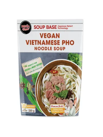 NGHIA MAMA Vegan Pho Noodle Soup Broth 220g | NGHIA MAMA 素食河粉汤底 220g