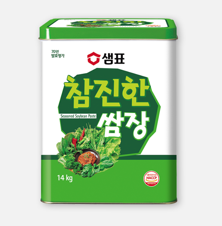 SEMPIO vegaaninen ssamjang-soijapaputahna 14 kg | SEMPIO 素食包饭酱 14kg