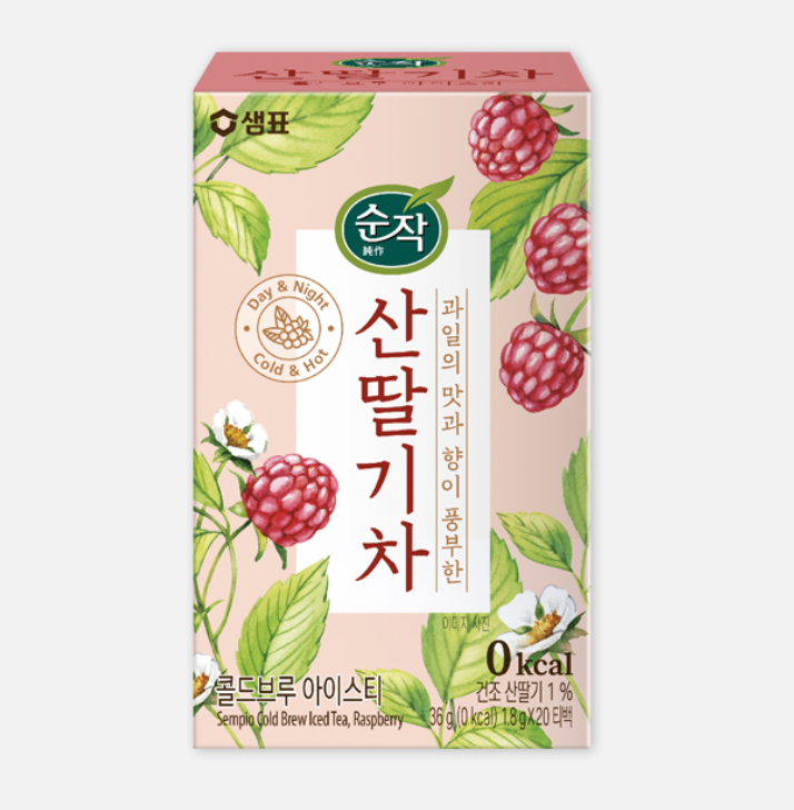 SEMPIO 水果&草本冰茶包 覆盆子味 36g | SEMPIO Fruit & Herbal Iced Tea Bag Raspberry Flavor 36g