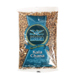 HEERA Kala Channa Black Chick Peas Whole Gram 500g | HEERA 黑鹰嘴豆 500g