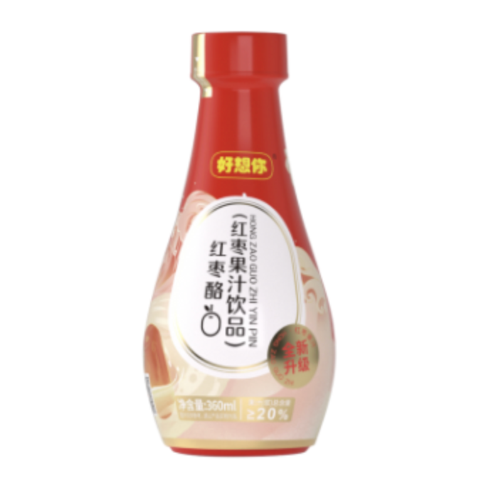 HXN punajuurimehujuoma 360ml | 好想你 红枣酪 红枣果汁饮品 360ml