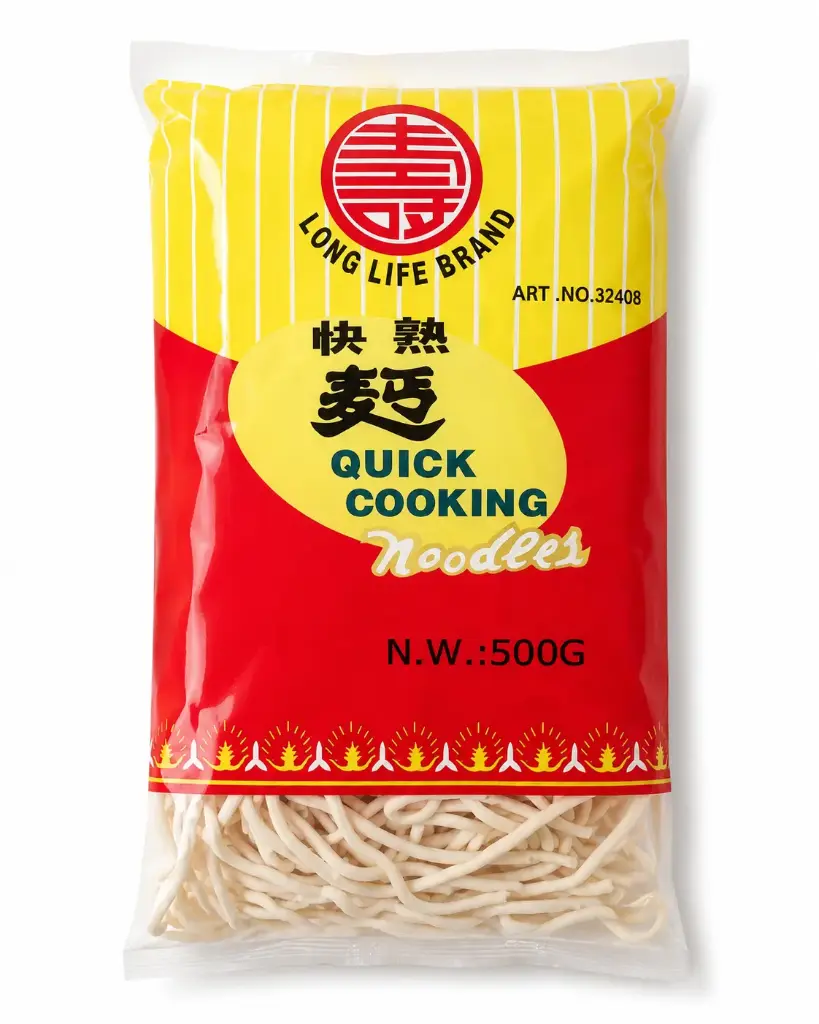 Cambodia Quick Cooking Noodle 500g*30 [CTN]  | 柬埔寨 寿牌 快熟面 500g*30 [箱] 