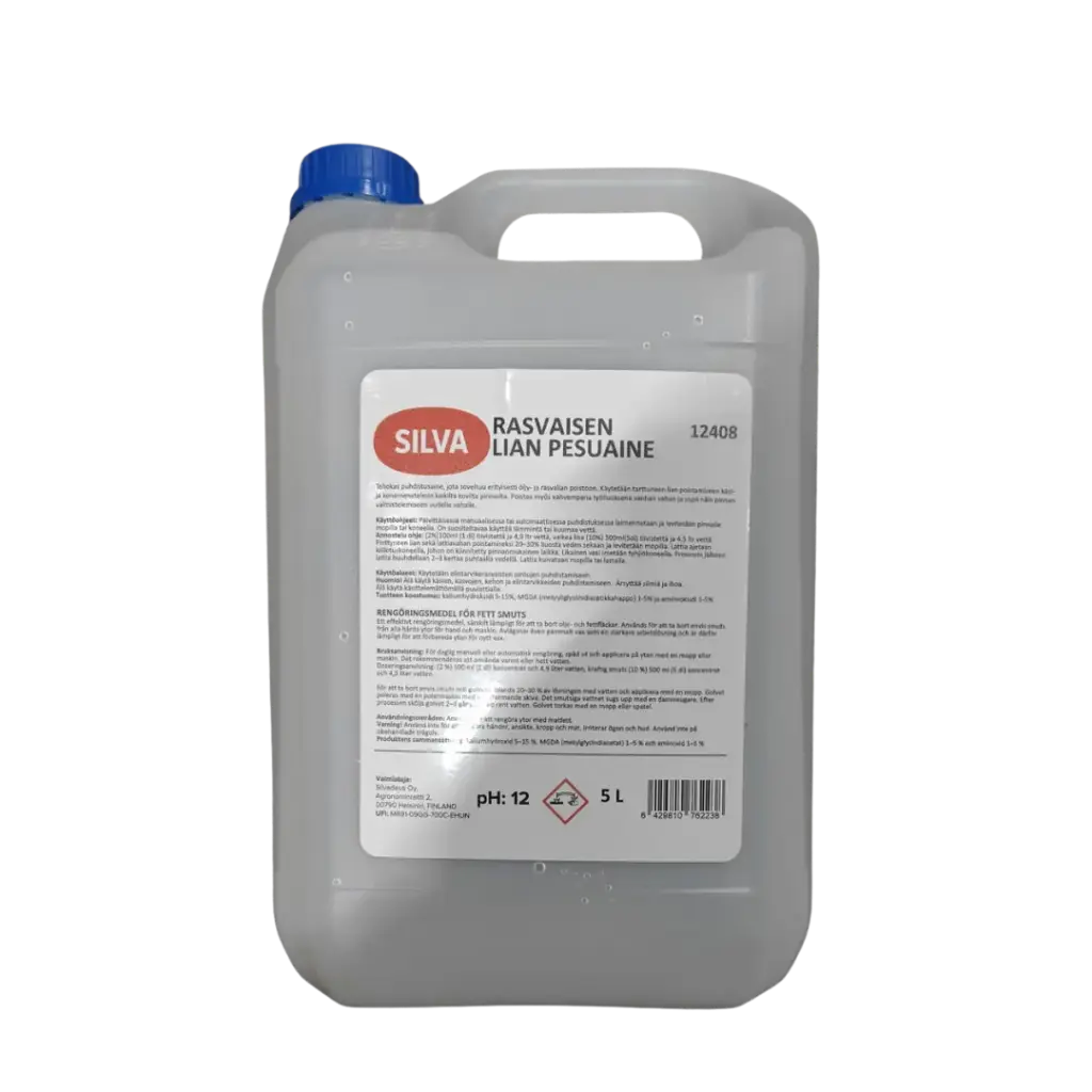 Silva Rasvaisen Lian Pesuaine 5L | Silva 去除油脂 拖地水 5L 